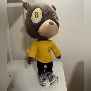 8/24 I FEEL LIKE KOBE BEAR| Kanye West | Plush Toy | Ye | Donda | RIP Gigi Kobe